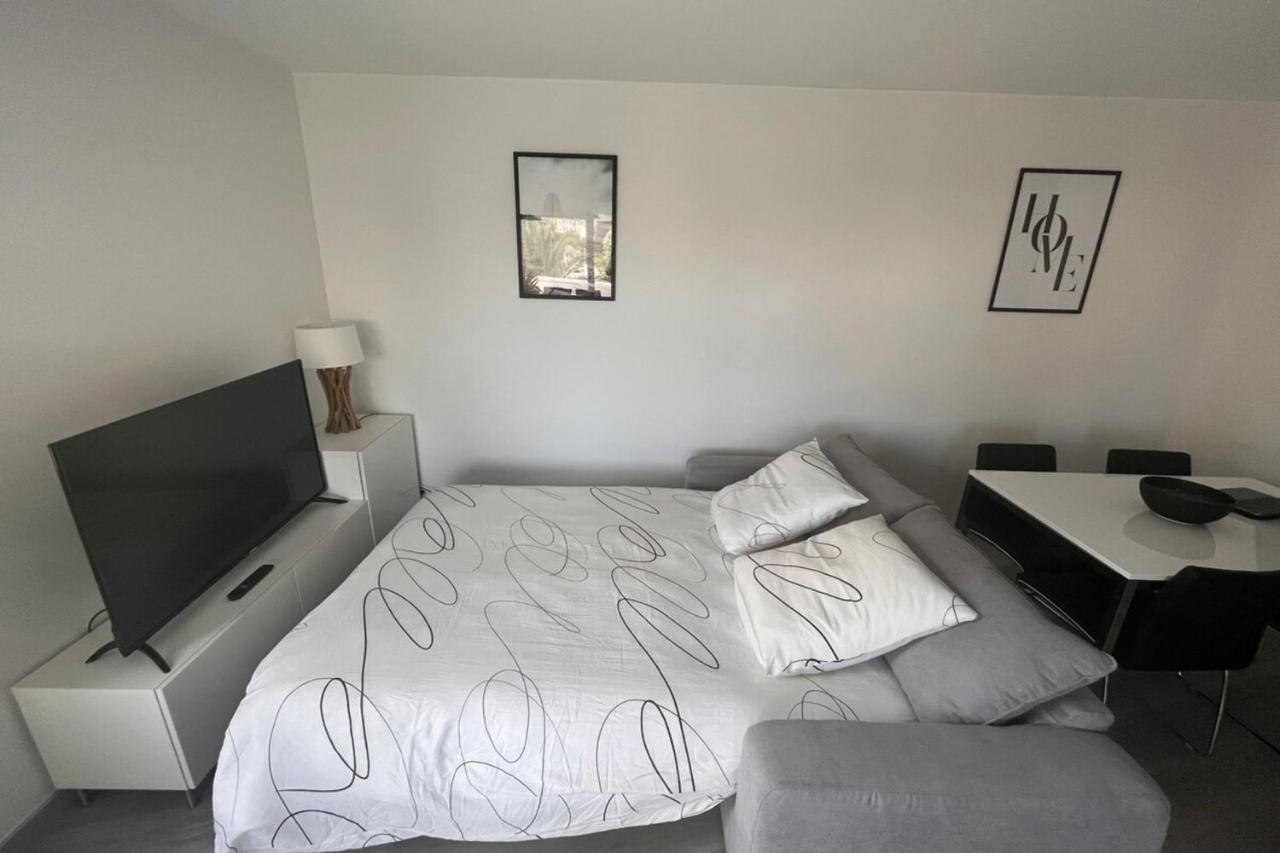 Apartment Hyper-Center Biarritz With Parking Luaran gambar